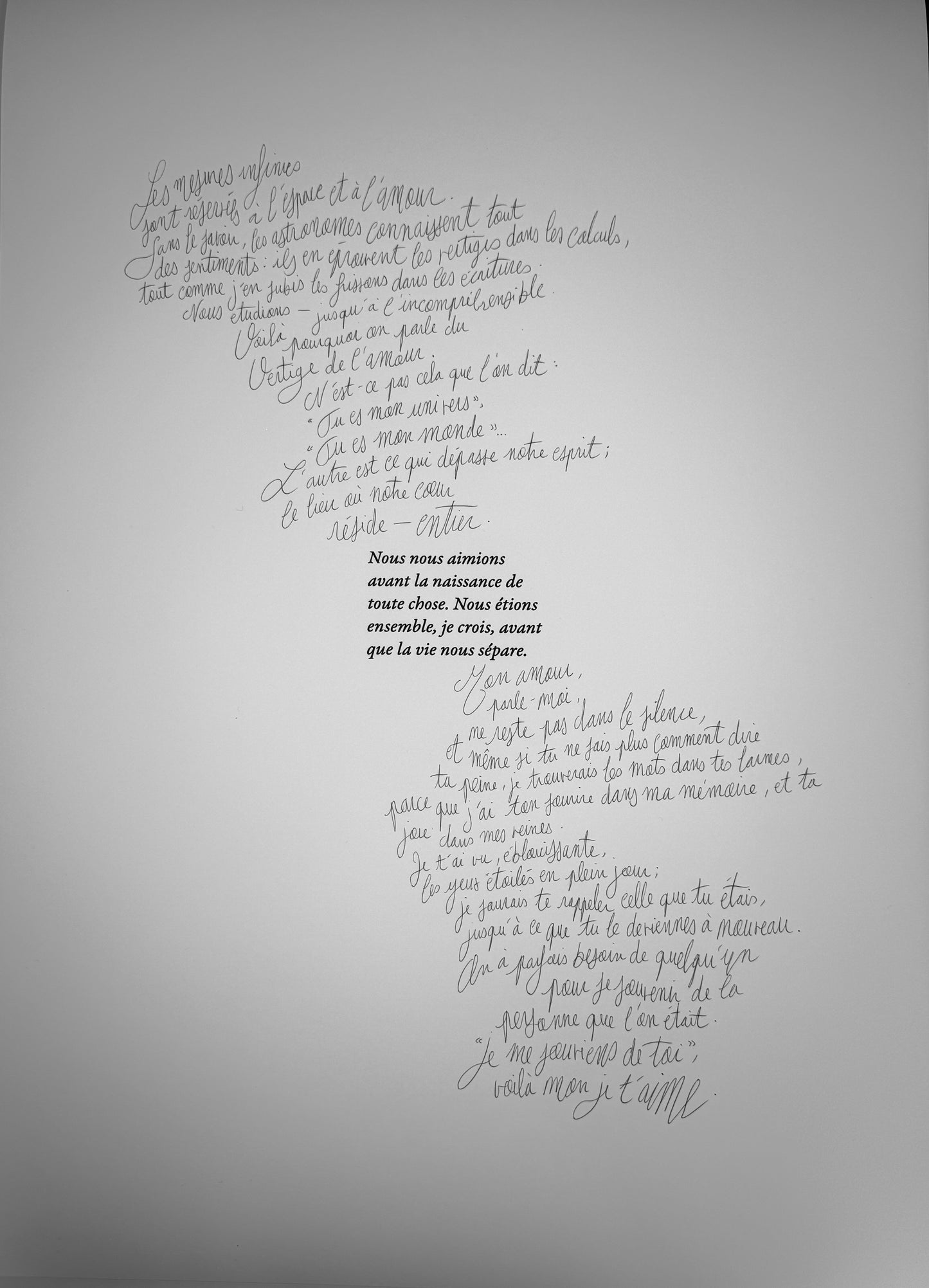 Nous nous aimions