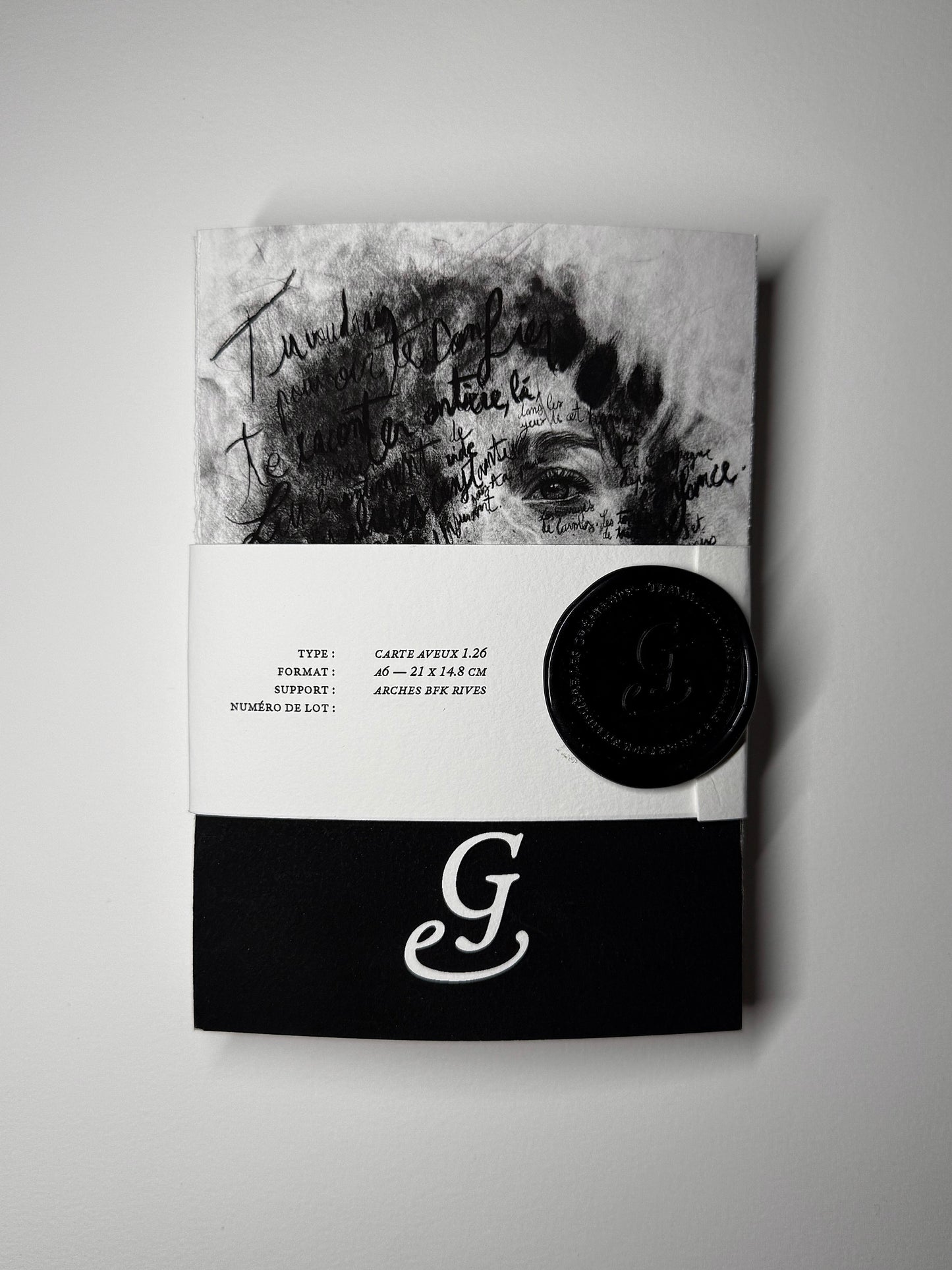 — Carte aveux [1.2026] A6 - Lot de 12
