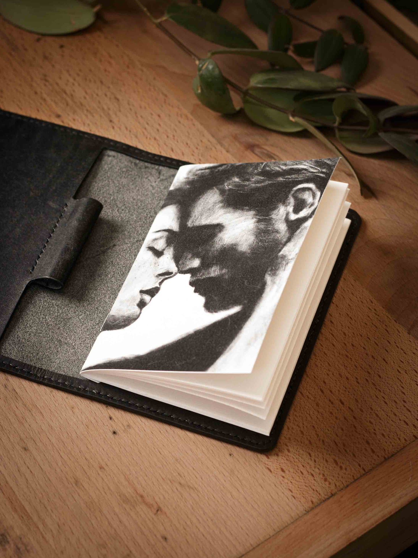 — Carnet en cuir [Atelier du manchot x Lucas Clavel]