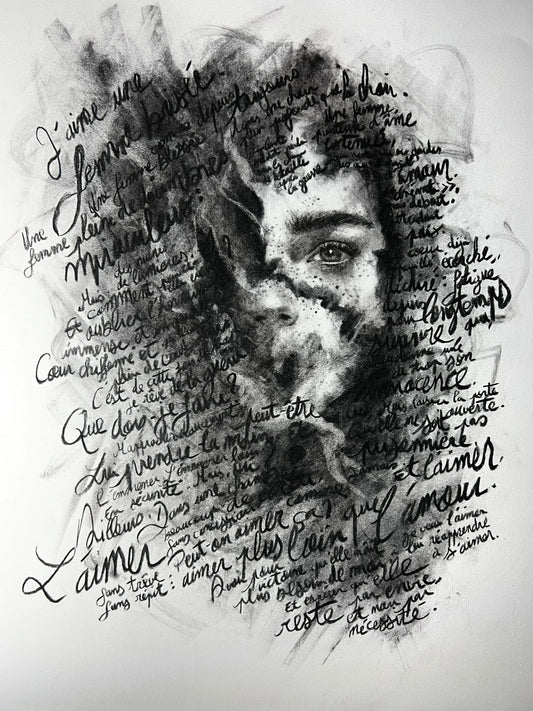 Tirage unique — J'aime une femme brisée