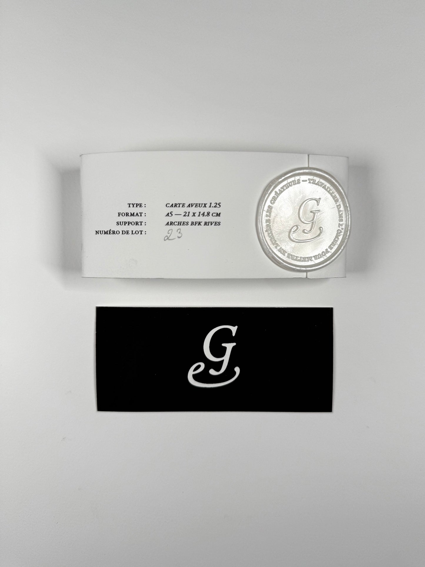 — Carte aveux [1.2025] A6 - Lot de 12