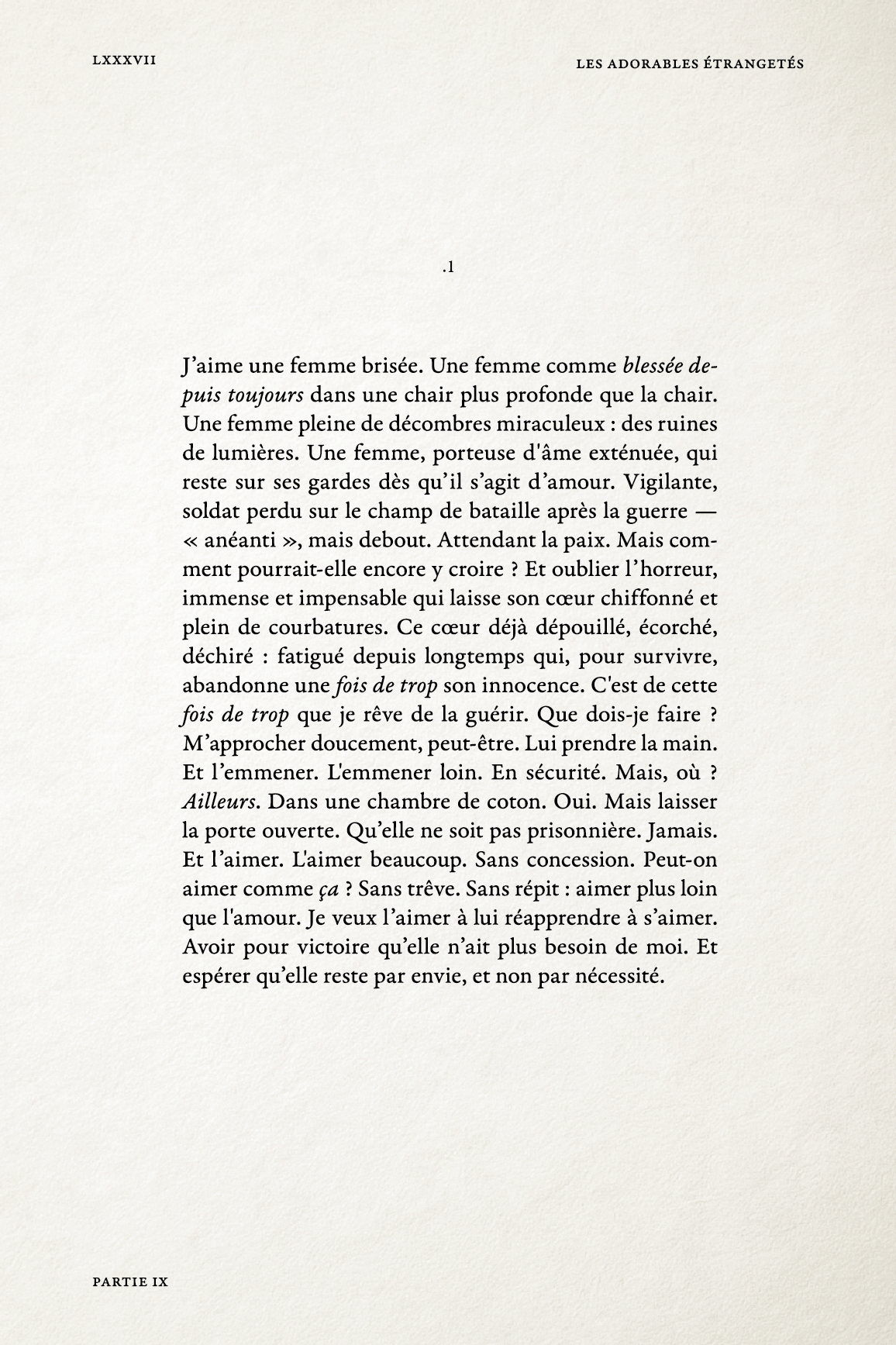 — I Love a Broken Woman (LAE Limited Edition) [Page LXXXVII]